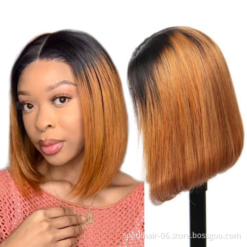 Brazilian Short Human Hair Wigs for Black Women Remy  Short Bob Curly Human Hair Wigs Pixie Cut Wigs